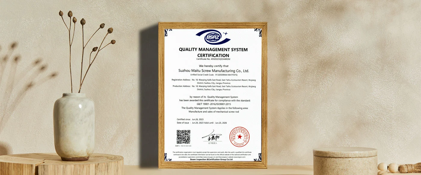 Our Certificates
